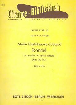 Rondel On The Name Of Siegfried Behrend 