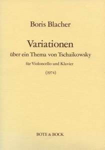Variations On The Theme By Tchaikovsky 