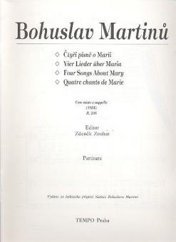 Four Songs About Mary 