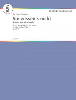 Eight Songs Op. 49/5 Standard