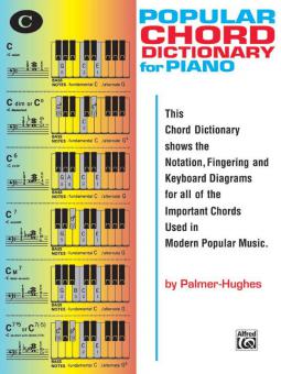 Popular Chord Dictionary for Piano 
