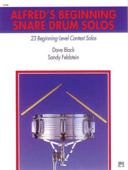 Alfred's Beginning Snare Drum Solos 