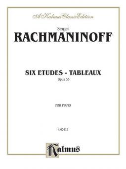 Etudes Tableaux, Op. 33 Standard