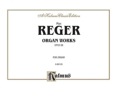 Organ Works op. 59 Standard