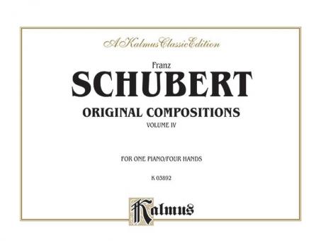 Original Compositions for Four Hands Vol. 4 Standard