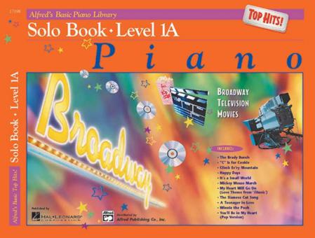 Alfred's Basic Piano Course: Top Hits! Solo Book 1A 