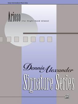 Arioso for Right Hand Alone Standard