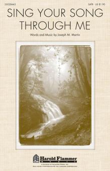 Sing Your Song Through Me Download