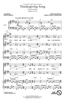 Thanksgiving Song 