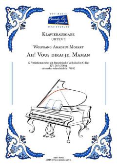 Ah! Vous dirai-je, Maman KV 265 (300e), Ausgabe mit Fingersatz 