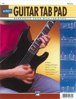 Guitar TAB Pad (8-1/2' x 11') 