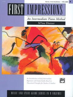 First Impressions: Music And Study Guides, Early Intermediate A 