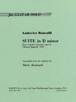 Suite in D Minor 