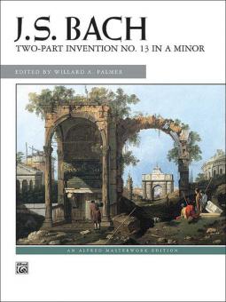 2-stimmige Invention Nr.13 in a-Moll 