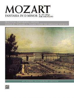 Fantasia In D Minor, K. 397 