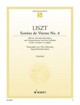 Soireés De Vienne No. 6 A Major Standard