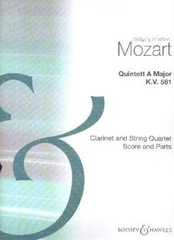Clarinet Quintet In A Major K 581 