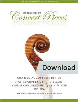Concierto para violín nº 9 en la menor op. 104 Download