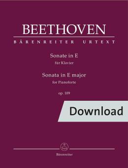 Sonata en mi op. 109 Download