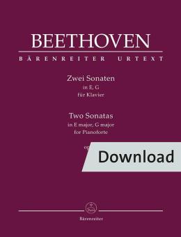 2 Sonatas en mi mayor, sol mayor op. 14 Download