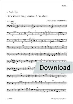De verdad, soportó nuestra enfermedad BuxWV 31 Download