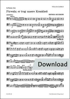 De verdad, soportó nuestra enfermedad BuxWV 31 Download