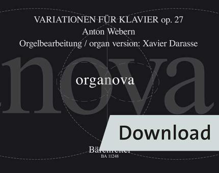 Organova 12: Variaciones para piano op. 27 Download