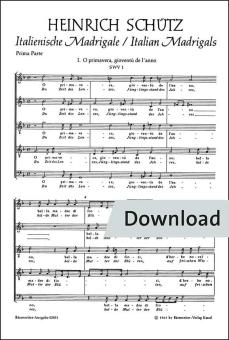 Madrigales italianos nº 1 y 2 (SWV 1 y 2) Download
