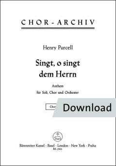 Canta, oh canta al Señor Download