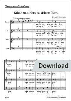 Protégenos Señor, por tu palabra BuxWV 10 Download