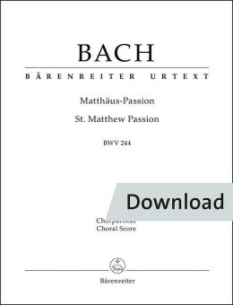 Pasión según San Mateo BWV 244 Download