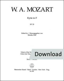 Kyrie en fa mayor KV 33 Download