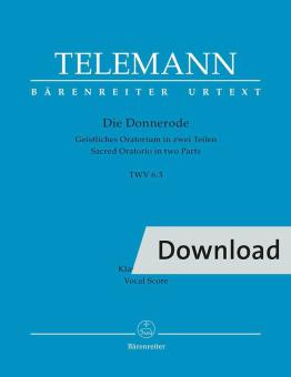 Die Donnerode TWV 6:3 Download