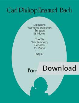 Las 6 Sonatas de Württemberg Wq 49 Download