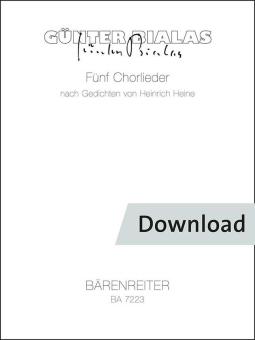 5 canciones basadas en poemas de Heinrich Heine Download