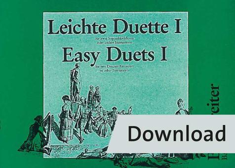 Libreto Easy Duets 1 Download