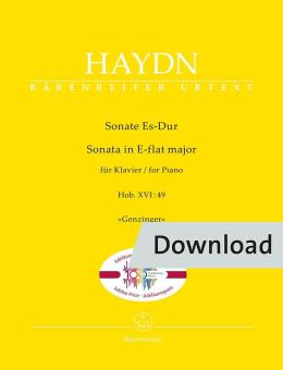 Sonata en mi bemol mayor Hob. XVI:49 "Genzinger" Download