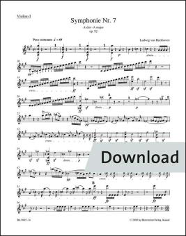 Sinfonía nº 7 en La mayor op. 92 Download