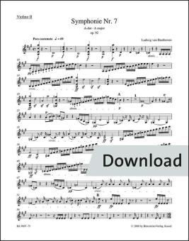 Sinfonía nº 7 en La mayor op. 92 Download