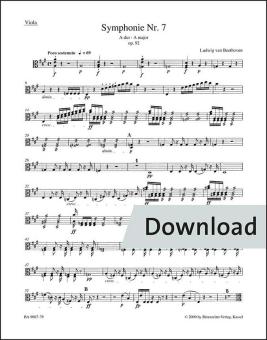 Sinfonía nº 7 en La mayor op. 92 Download