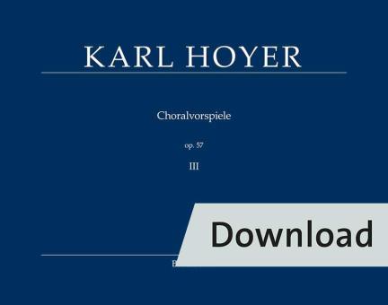 Preludios corales, Volumen III op. 57 Download