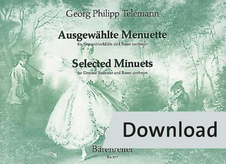 Minuetos seleccionados TWV34 Download
