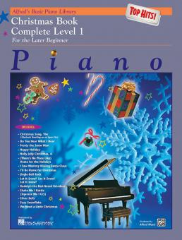 Alfred's Basic Piano Course: Top Hits! Christmas Book Complete 1 