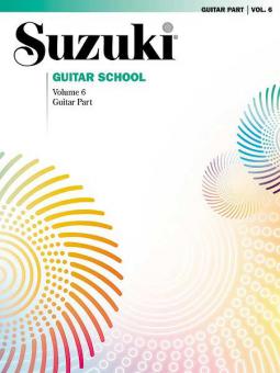Suzuki Guitar School 6 Guitar Part 