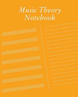 Music Notebook - Yellow 