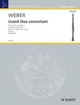 Grand duo concertant Eb major Op. 48 Standard