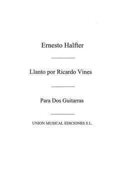 Llanto Por Ricardo Vines 