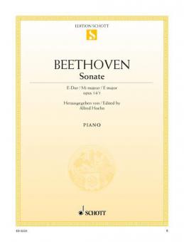 Sonata E Major Op. 14/1 Standard