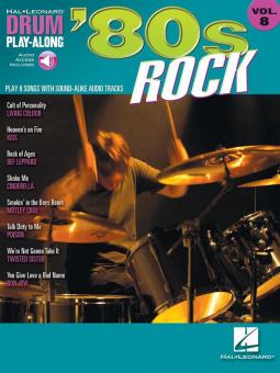 Drum Play-Along Vol. 8: 80's Rock 