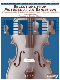 Selections from "Pictures at an Exhibition" Standard